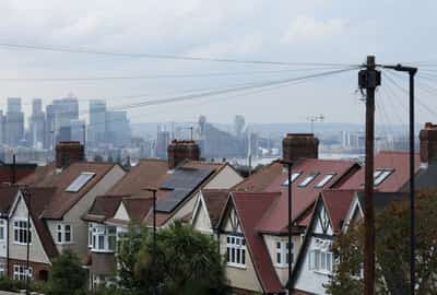 Image for UK house prices fall for first time since November 2023, Lloyds data shows