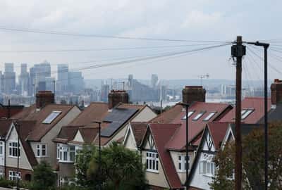 Image for UK house prices fall for first time since November 2023, Lloyds data shows