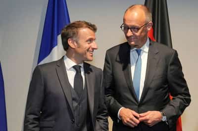 Image for Tariffs and conflicts loom large over Merz and Macron's working dinner