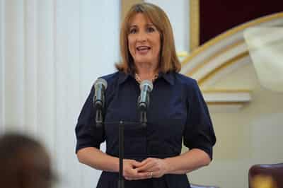 Image for UK finance minister Rachel Reeves leaves government