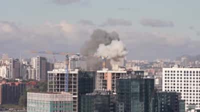 Image for Russia says strikes hit Ukrainian military-linked facilities, vessels