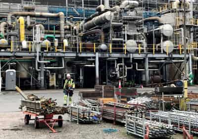 Image for Soaring gas prices ripple through heavy industry, supply chains