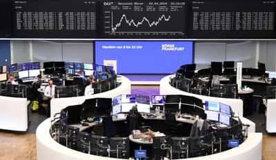 Image for European shares slide to two-week low on hawkish Fed comments, geopolitical worries
