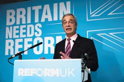 Image for Factbox-Britain's shifting political scene: defections to Nigel Farage's Reform