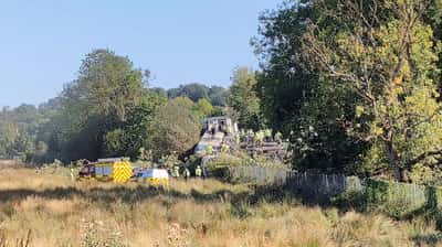 Image for UK passenger train derailment in southeast England injures 11