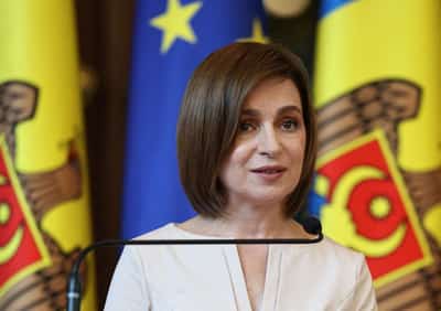 Image for Moldova's president warns of Russian interference threat ahead of election