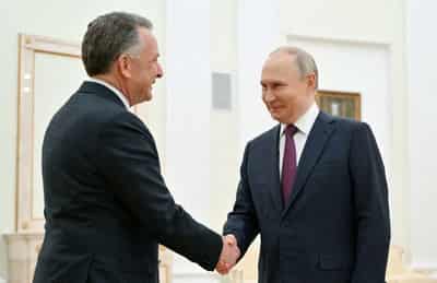 Image for Trump says 'great progress' made in envoy Witkoff's meeting with Putin