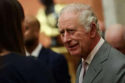 Image for King Charles hosts first state visit for S.Africa’s Ramaphosa