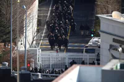 Image for 'It starts now': South Korea's President Yoon defiant as police closed in