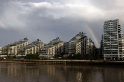 Image for UK house prices rise by least since April 2024, Halifax says