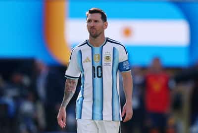 Image for Soccer-Messi announces departure from Argentina national team