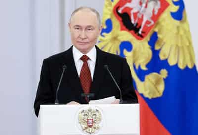 Image for Russia's Putin calls for quick development of drone forces