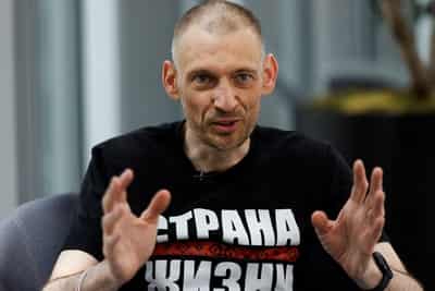 Image for Don't relax pressure on Lukashenko, freed Belarus dissident tells the West