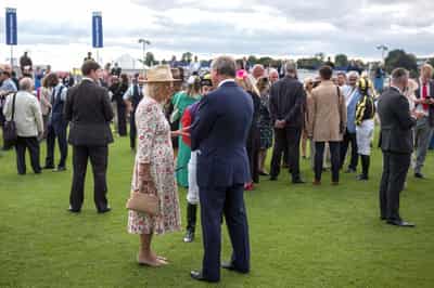Image for UK's Queen Camilla once fought off attacker on train with her shoe, book says