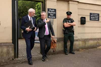 Image for Northern Ireland's Donaldson seeks to appeal convictions for child sex offences, BBC reports