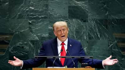 Image for Trump set for whirlwind UN meetings with wars in Iran, Ukraine on agenda