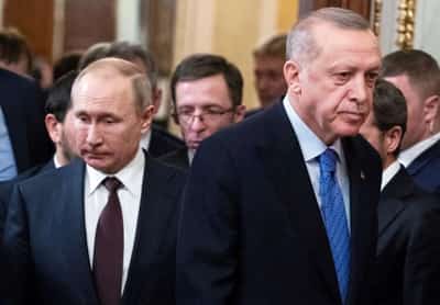 Image for Erdogan says NATO, Western reaction to Russian attack not decisive
