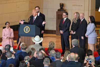 Image for Trade, tariffs, energy - market reaction to Trump's inauguration speech