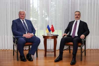 Image for Turkey's foreign minister to visit Kyiv after talks in Moscow on peace efforts