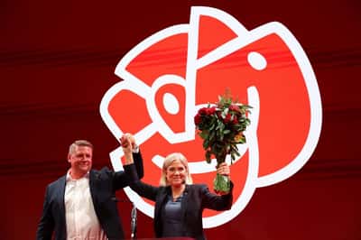 Image for Sweden's centre-left opposition maintains election lead as count nears end