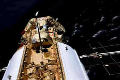Image for Russia blames software glitch after space station briefly thrown out of control