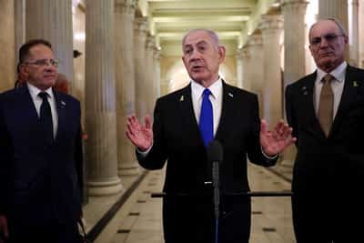 Image for Netanyahu and Trump prioritize hostages as Gaza military campaign grinds on