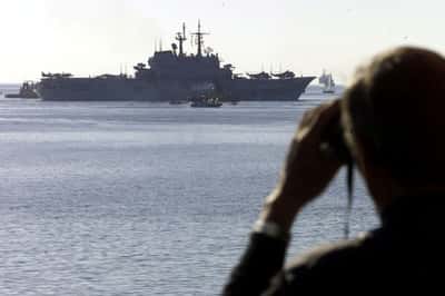 Image for Italy's parliament backs donation of aircraft carrier to Indonesia