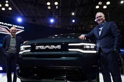Image for Stellantis unveils Ram EV pickup, to debut late in 2024, at New York auto show