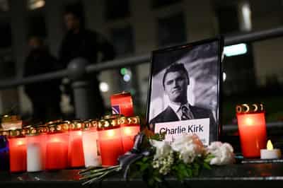 Image for Right-wing anger surges as Kirk’s killing fuels calls for vengeance