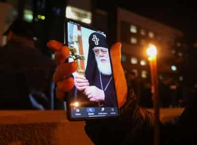 Image for Ilia II, patriarch who led Georgian Church out of the Soviet Union, dies at 93