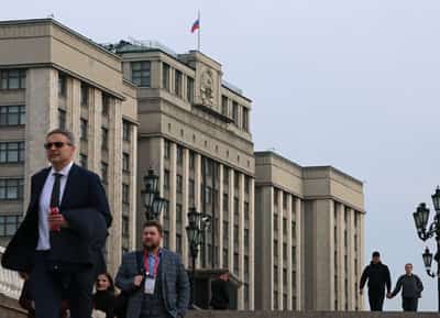 Image for France condemns Russian parliamentary elections that ruling party is set to win