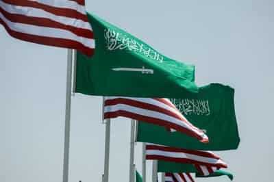 Image for Trump says he won't proceed with nuclear deal unless Saudis join Abraham Accords