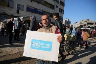 Image for UK, France and Germany reiterate concern over Israel blocking contact with UNRWA