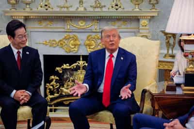 Image for Analysis-South Korea's Lee dodges 'Zelenskiy moment' at high-stakes Trump summit
