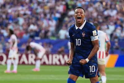 Image for Soccer-Mbappe fires back at Paraguayan senator's racist attack after France victory