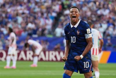 Image for Soccer-Mbappe fires back at Paraguayan senator's racist attack after France victory