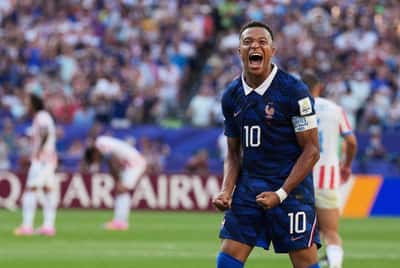 Image for Soccer-Mbappe fires back at Paraguayan senator's racist attack after France victory