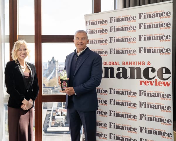 Global Banking & Finance Review magazine photoshoot at the London Stock Exchange