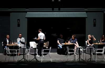 Image for Euro zone services activity slumps in April on weak demand, PMI shows