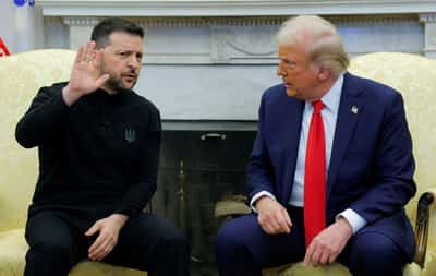 Image for Trump, Zelenskiy did not sign minerals deal, White House says