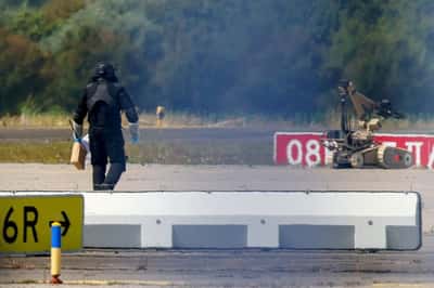 Image for French security chief sees new threats after Leipzig drone attack