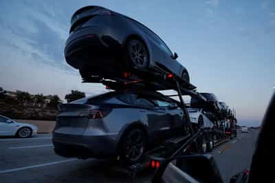 Image for Tesla allays investor fears with crucial EV growth forecast, shares jump