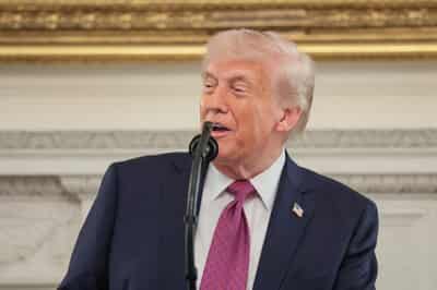 Image for Trump tells Reuters he will discuss digital tax, NATO with King Charles