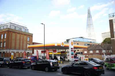 Image for UK puts military on standby as panic buying hits fuel supplies