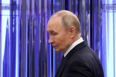 Image for Putin says murder of Charlie Kirk is sign of deep rift in US