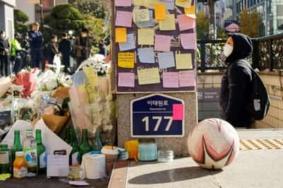 Image for Trauma of South Korea Halloween party crush is pervasive, expert says