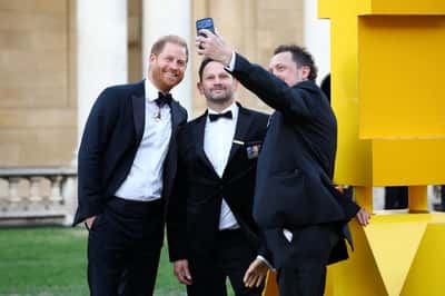 Image for Prince Harry makes first public appearances since return to UK