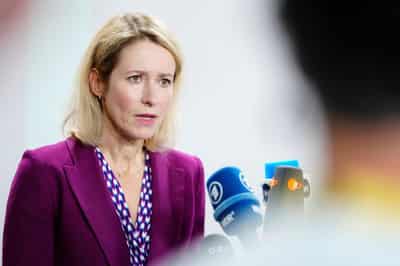 Image for 'Broad support' in EU for military training in Ukraine after truce, Kallas says