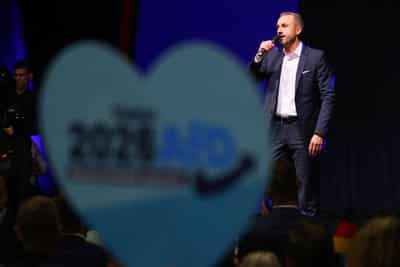 Image for France worried by victory of far-right's AfD in German state election