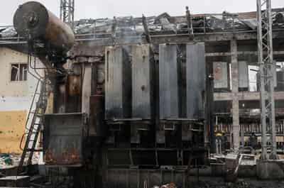 Image for Ukraine starts building gas reserves for winter as Russian strikes hurt output, data shows